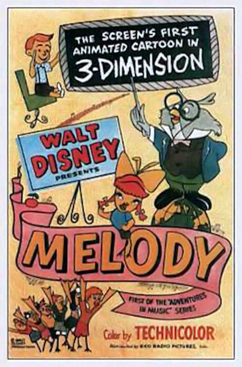 Melody (1953 film) movie poster