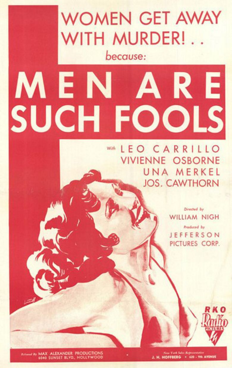 Men Are Such Fools (1932 film) movie poster