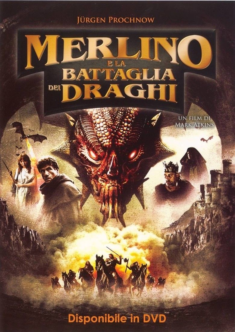Merlin and the War of the Dragons movie poster