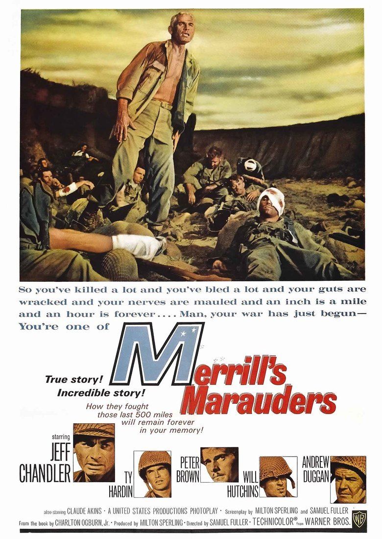 Merrills Marauders (film) movie poster