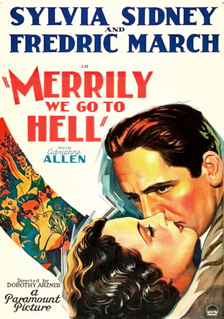 Merrily We Go to Hell movie poster