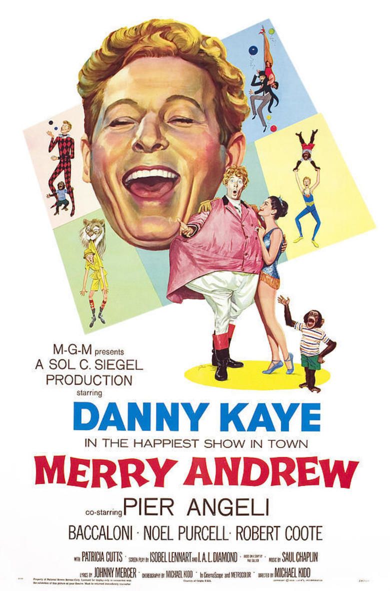 Merry Andrew (film) movie poster