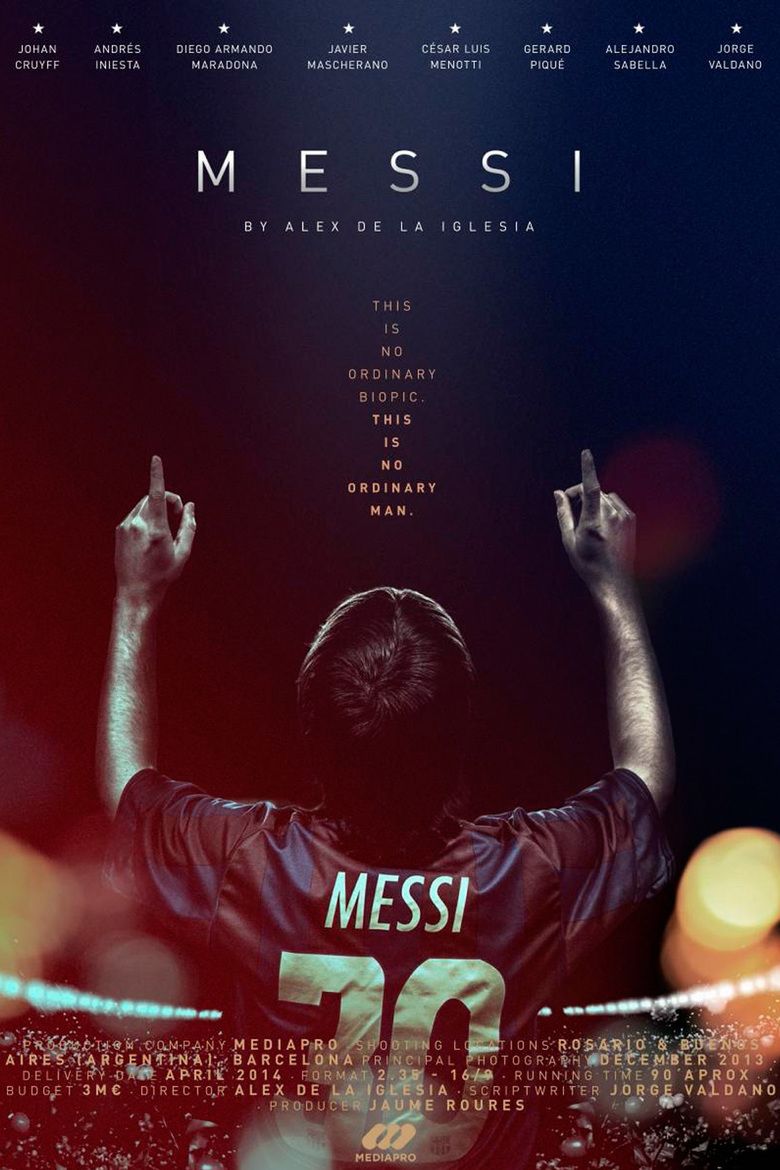 Messi (film) movie poster