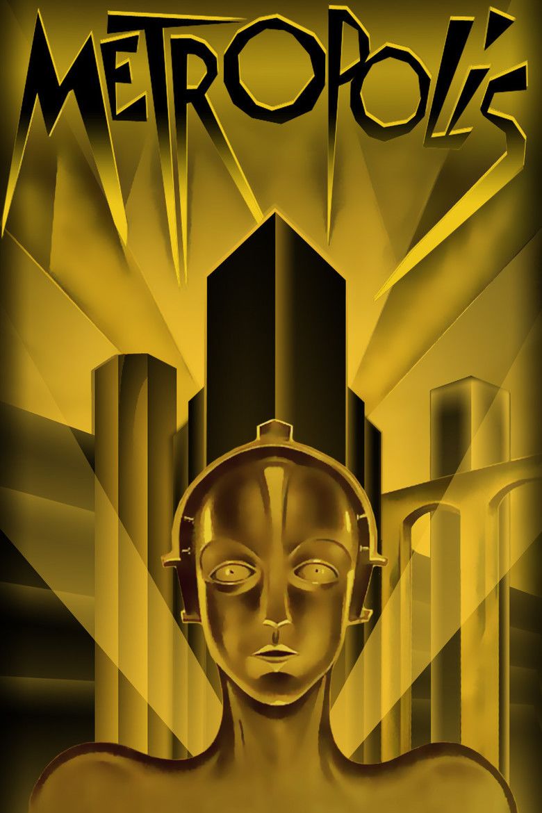 Metropolis (1927 film) movie poster