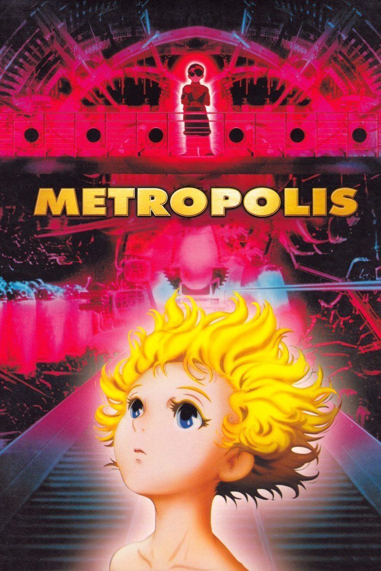 Metropolis (2001 film) movie poster