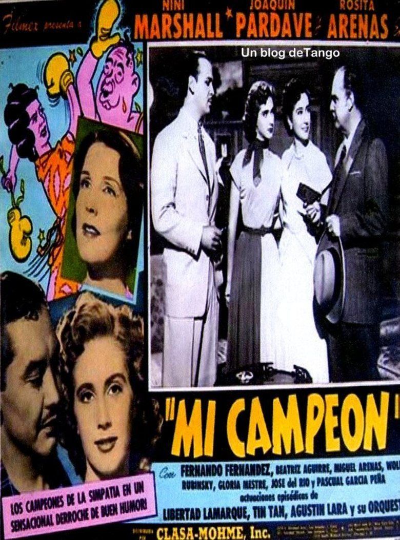Mi campeon (film) movie poster