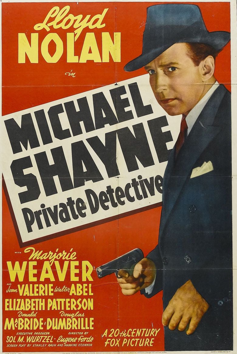 Michael Shayne, Private Detective movie poster