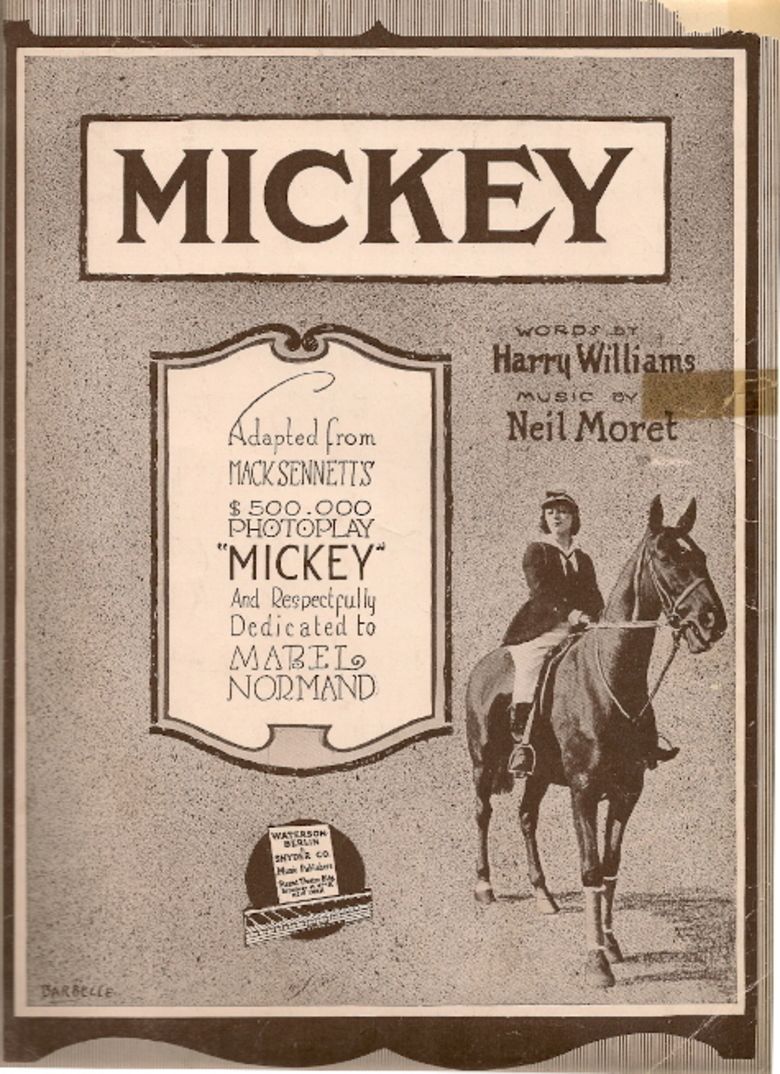 Mickey (1918 film) movie poster
