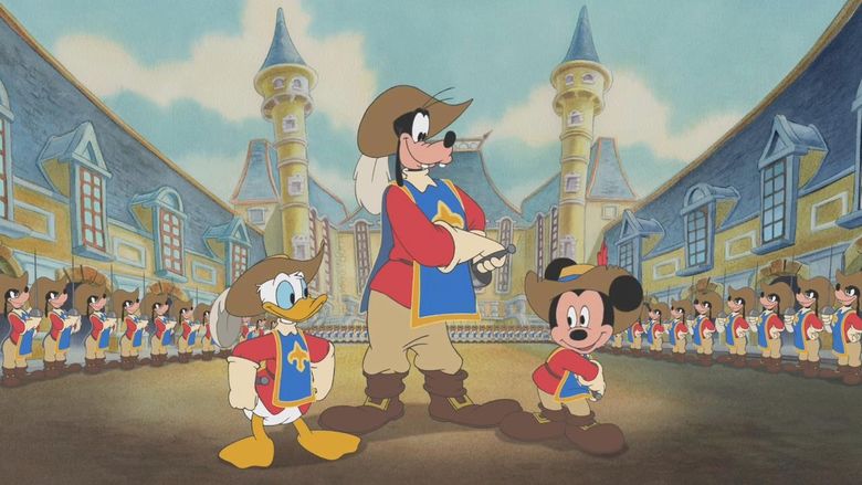 Mickey, Donald, Goofy: The Three Musketeers movie scenes