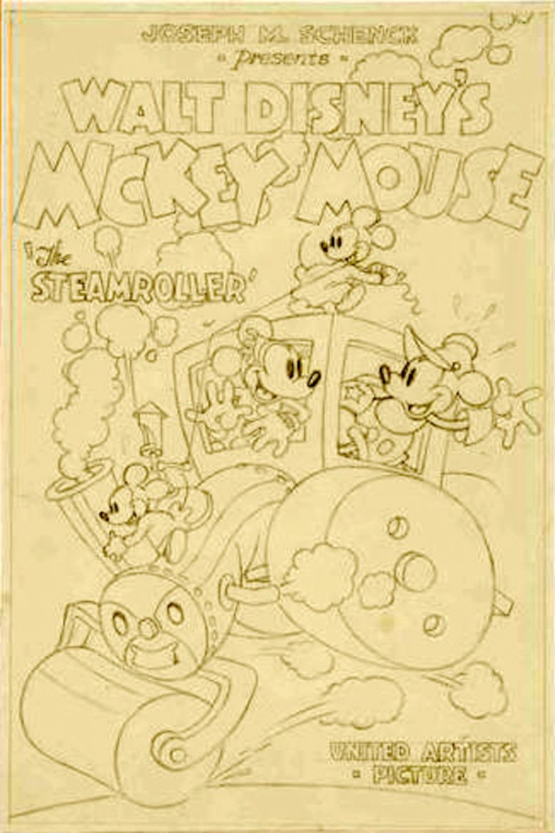 Mickeys Steam Roller movie poster