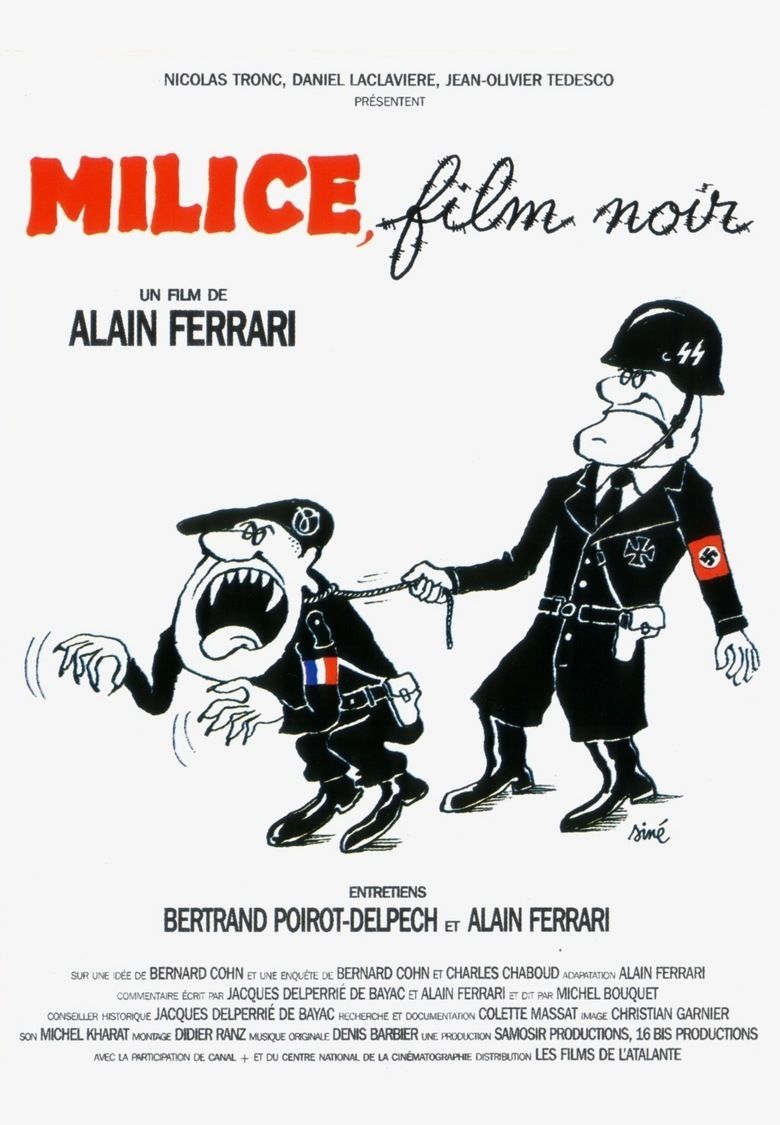 Milice, film noir movie poster