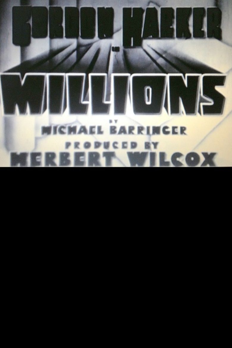 Millions (1937 film) movie poster
