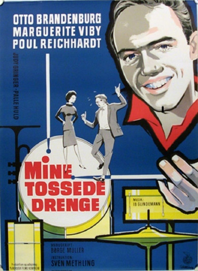 Mine tossede drenge movie poster