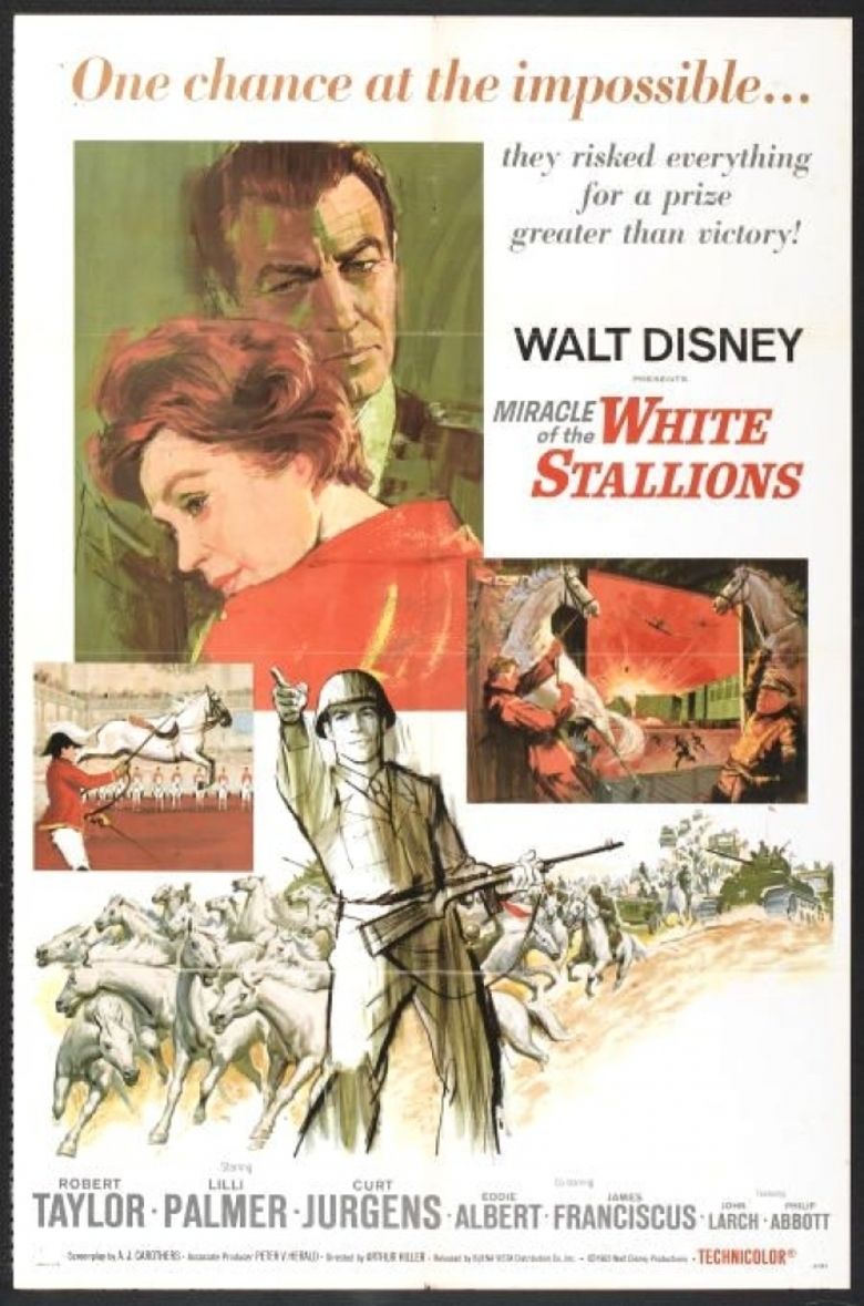 Miracle of the White Stallions movie poster