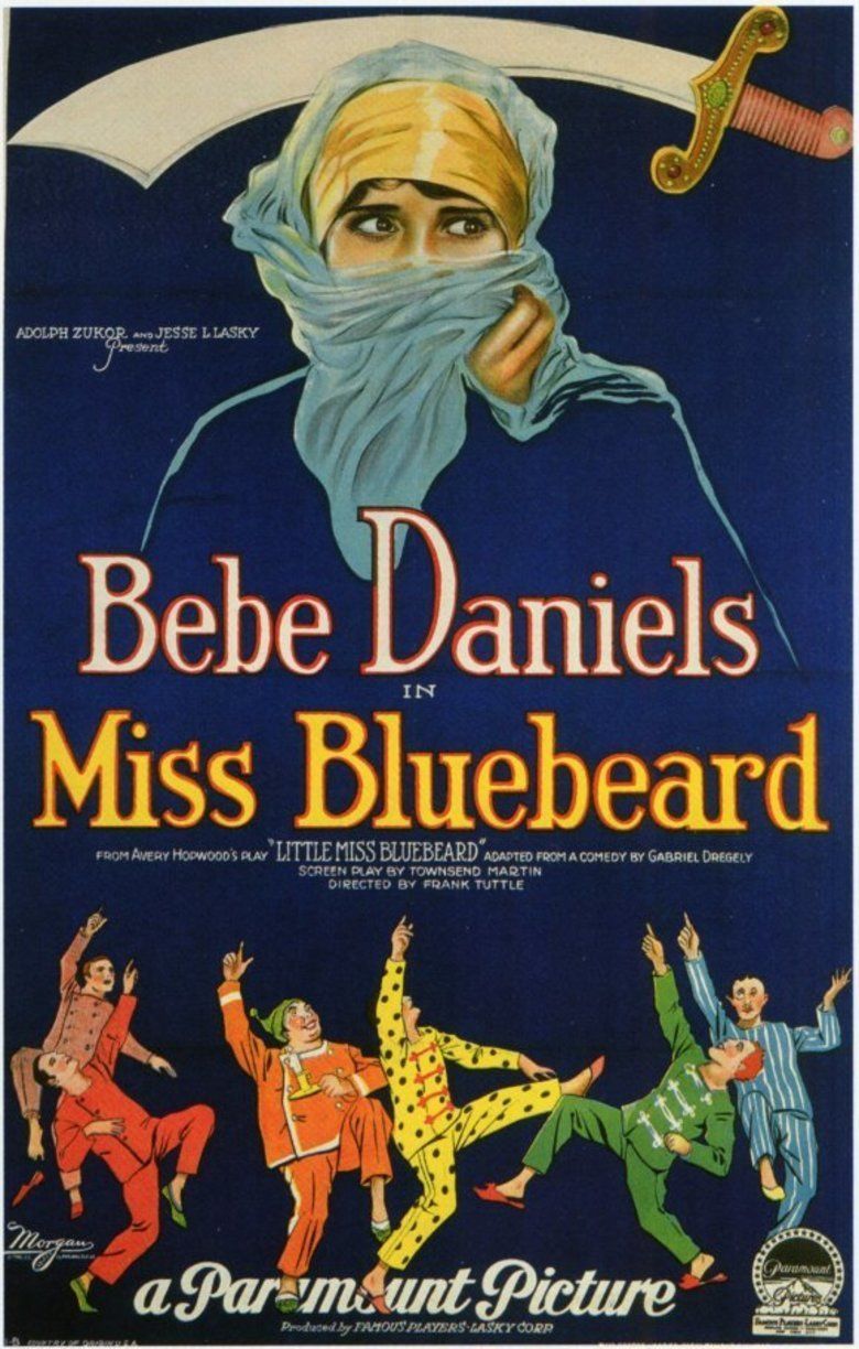 Miss Bluebeard movie poster