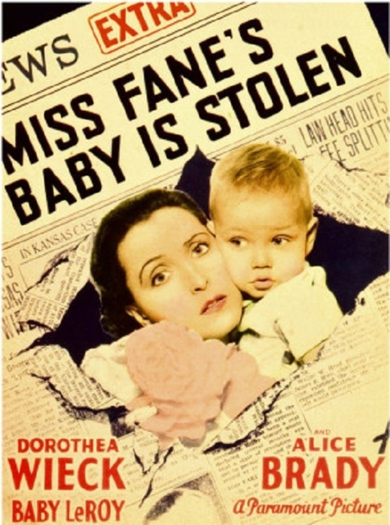 Miss Fanes Baby Is Stolen movie poster