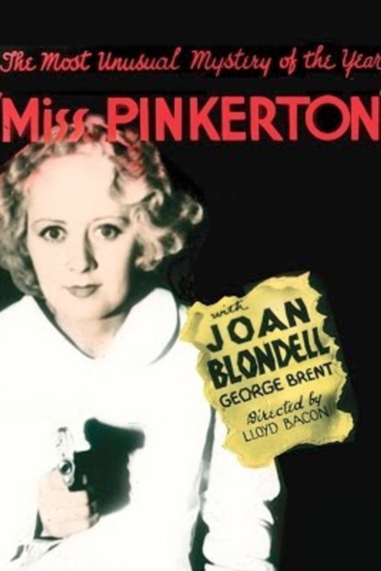 Miss Pinkerton movie poster