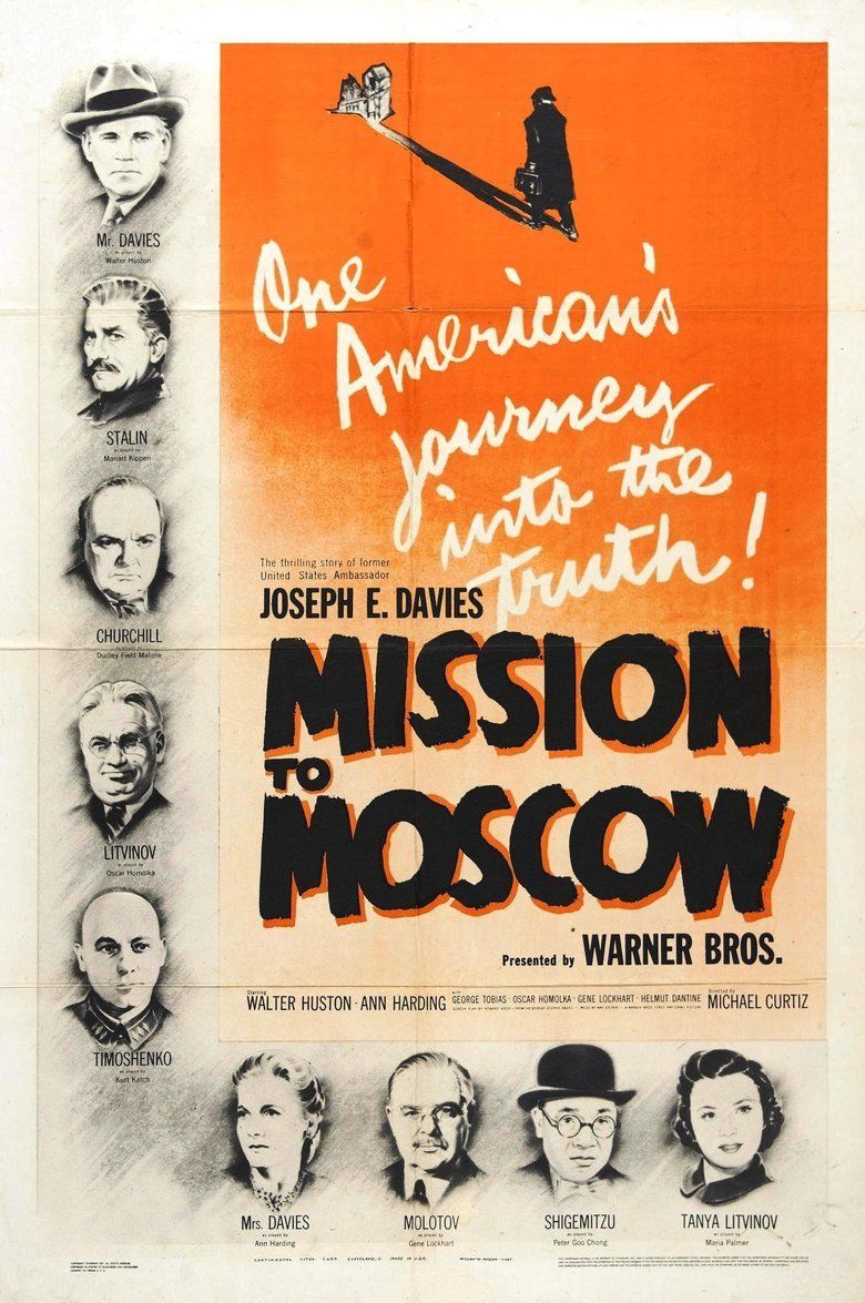 Mission to Moscow movie poster