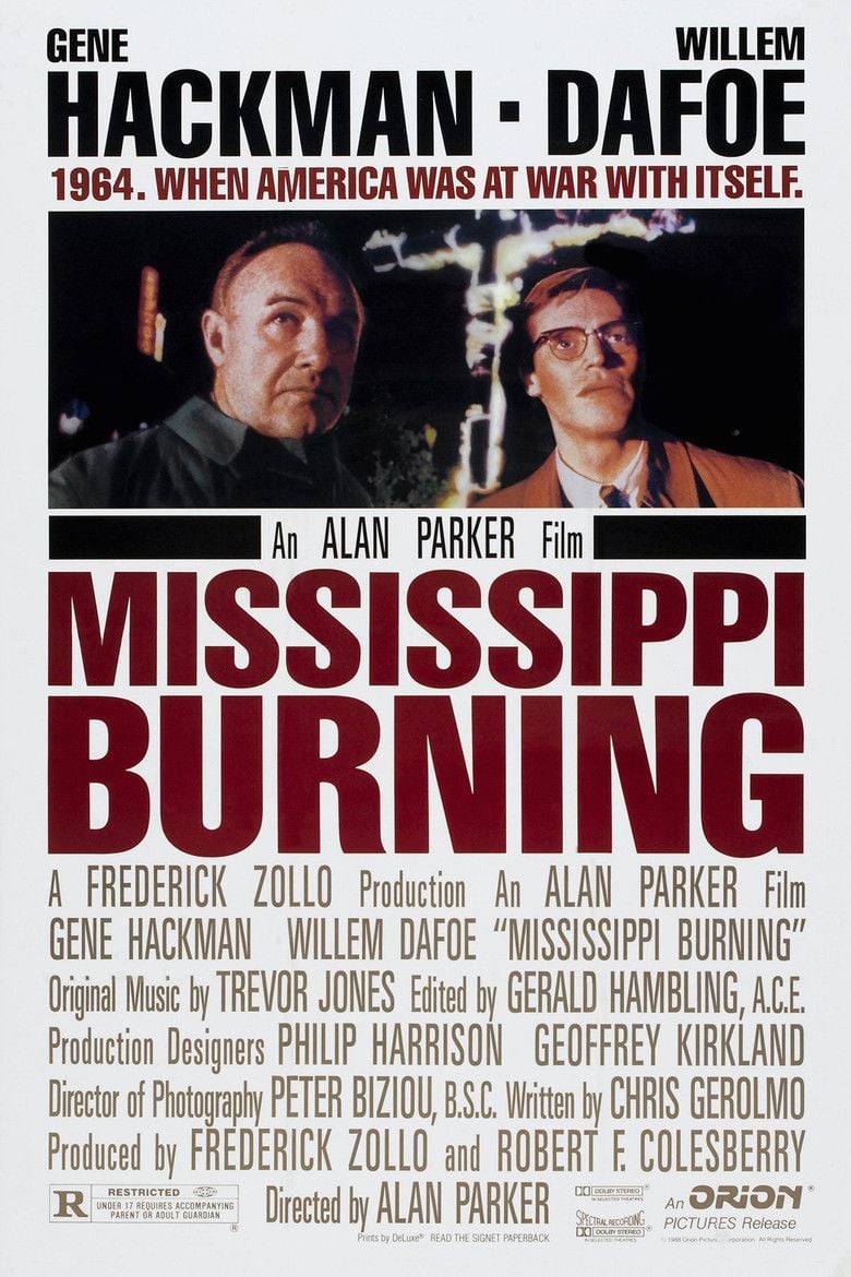 Mississippi Burning movie poster