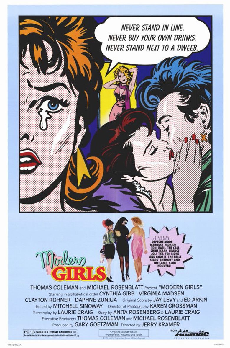 Modern Girls movie poster