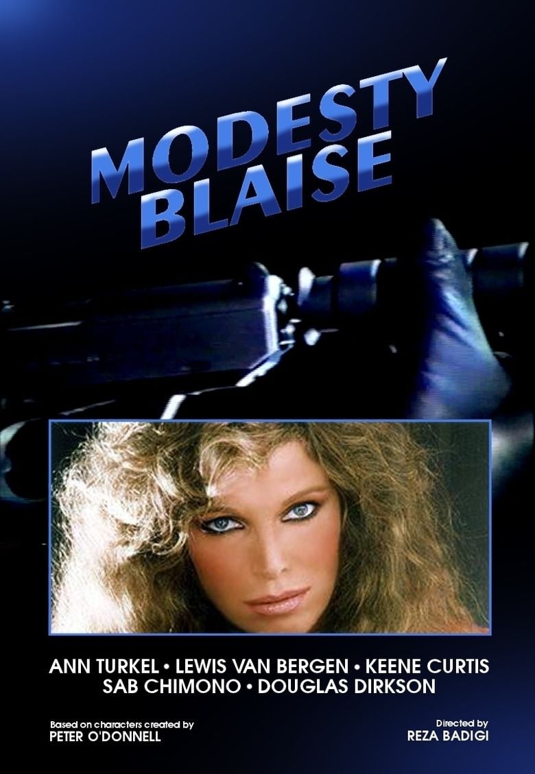 Modesty Blaise (1982 film) movie poster