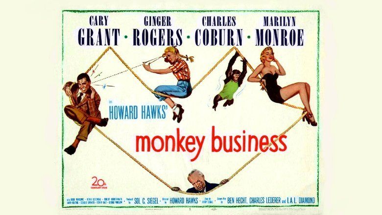 Monkey Business (1952 film) movie scenes