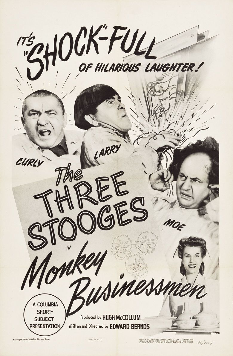 Monkey Businessmen movie poster
