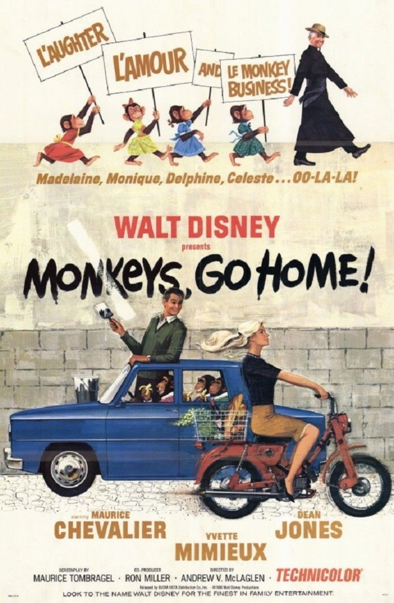 Monkeys, Go Home! movie poster