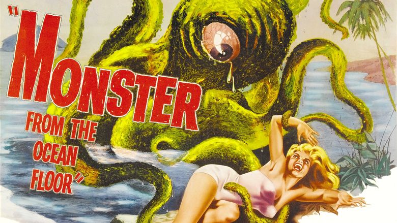 Monster from the Ocean Floor movie scenes