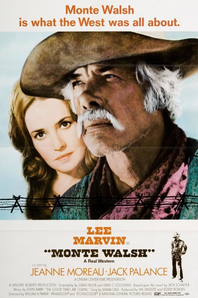 Monte Walsh (1970 film) movie poster