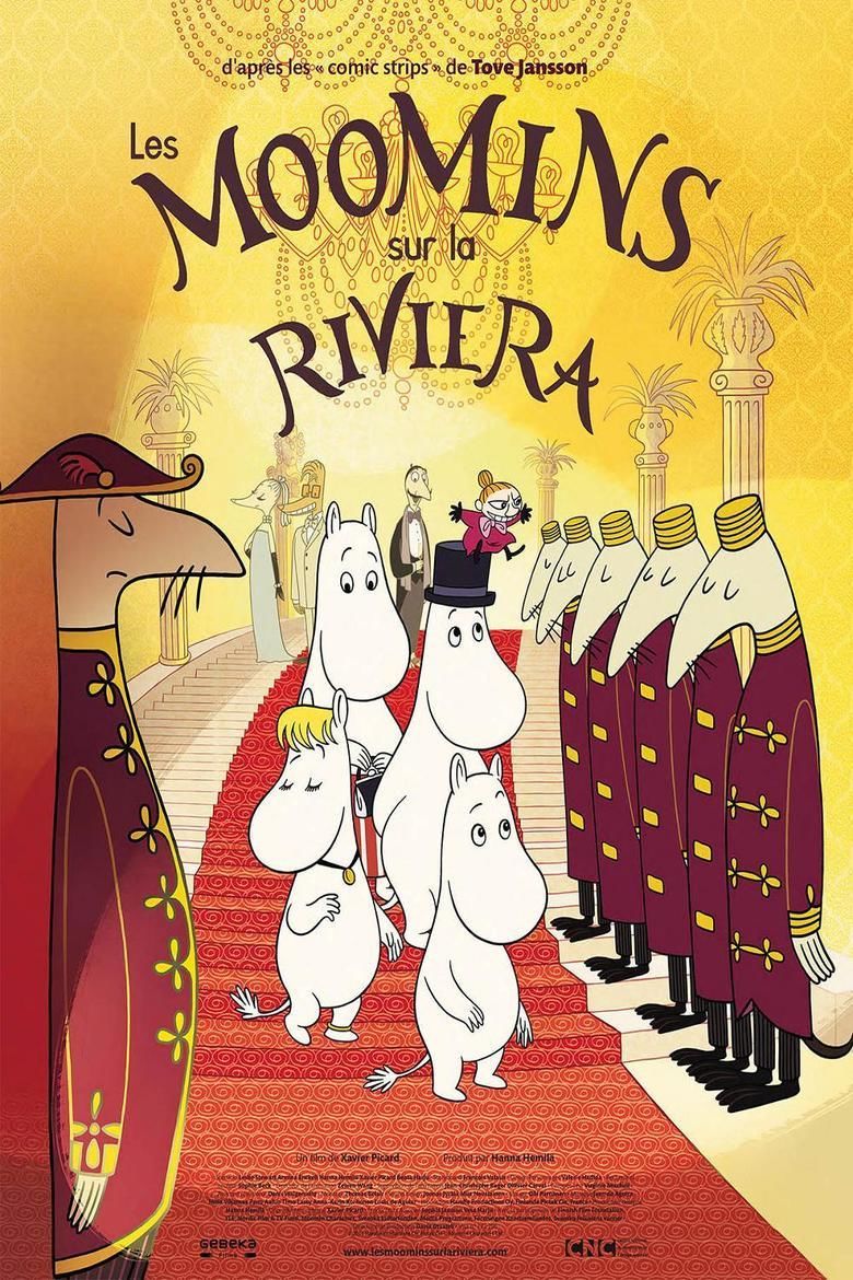 Moomins on the Riviera movie poster