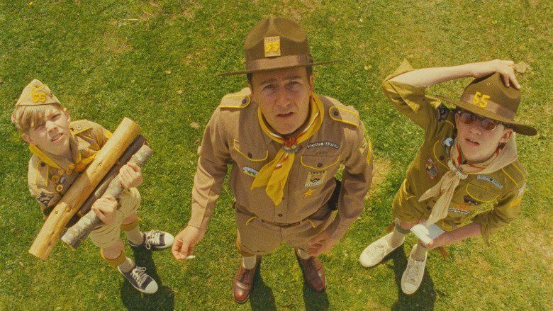 Moonrise Kingdom movie scenes