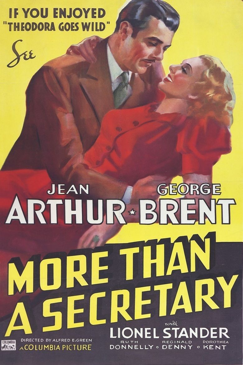 More Than a Secretary movie poster