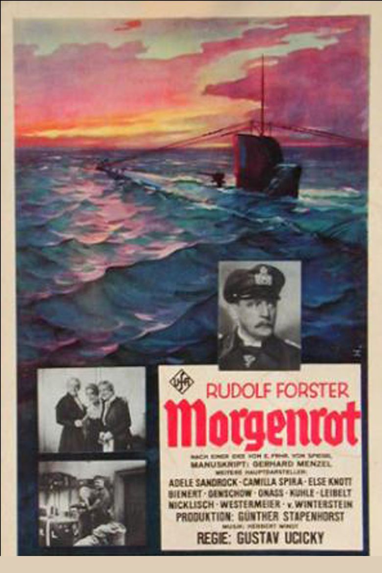 Morgenrot (film) movie poster