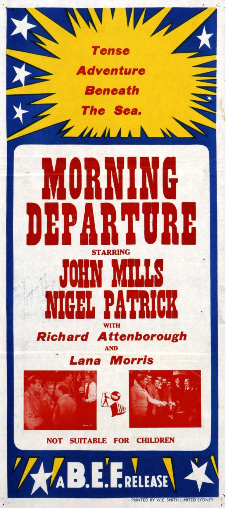Morning Departure movie poster