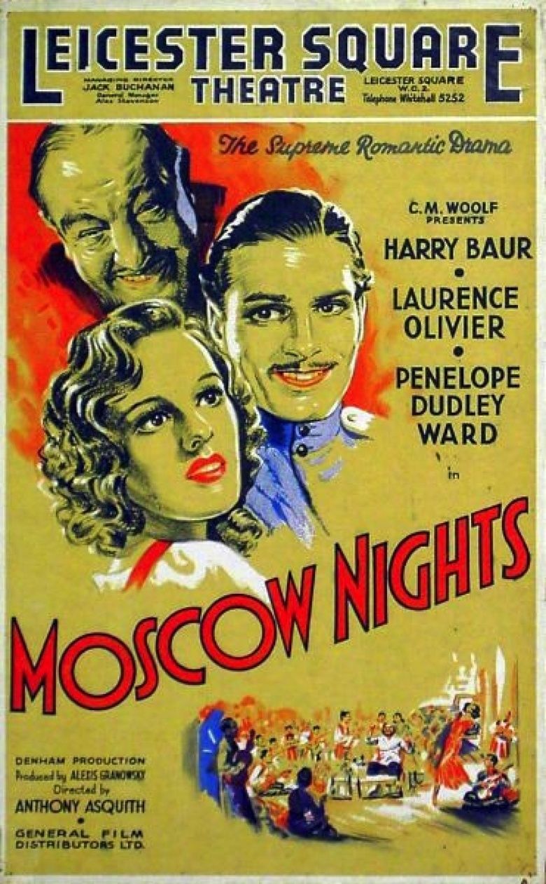 Moscow Nights (film) movie poster