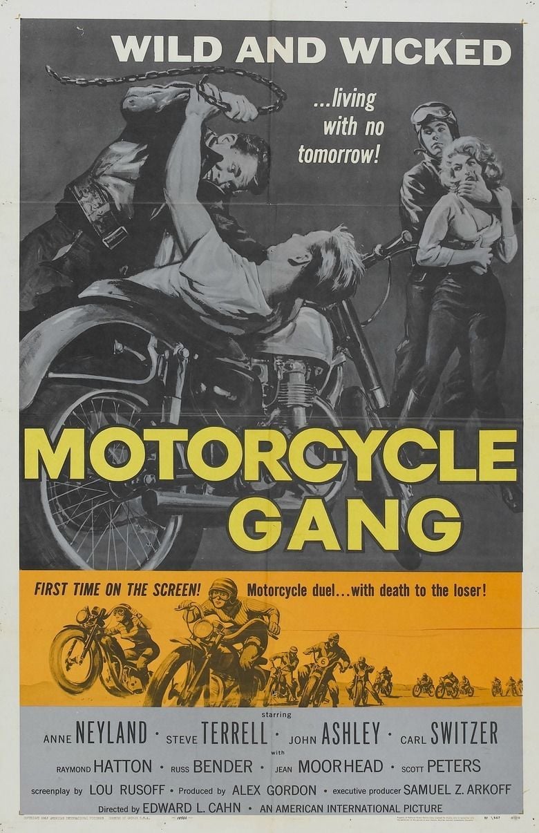 Motorcycle Gang (film) movie poster