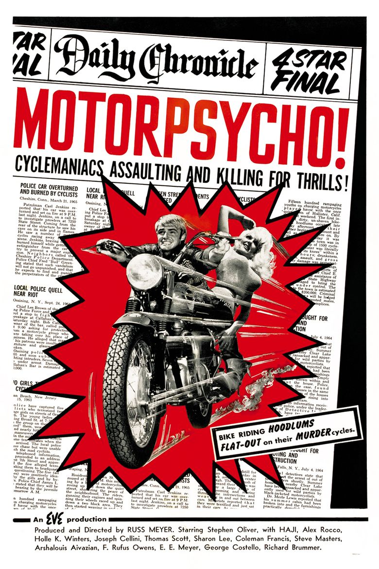 Motorpsycho (film) movie poster
