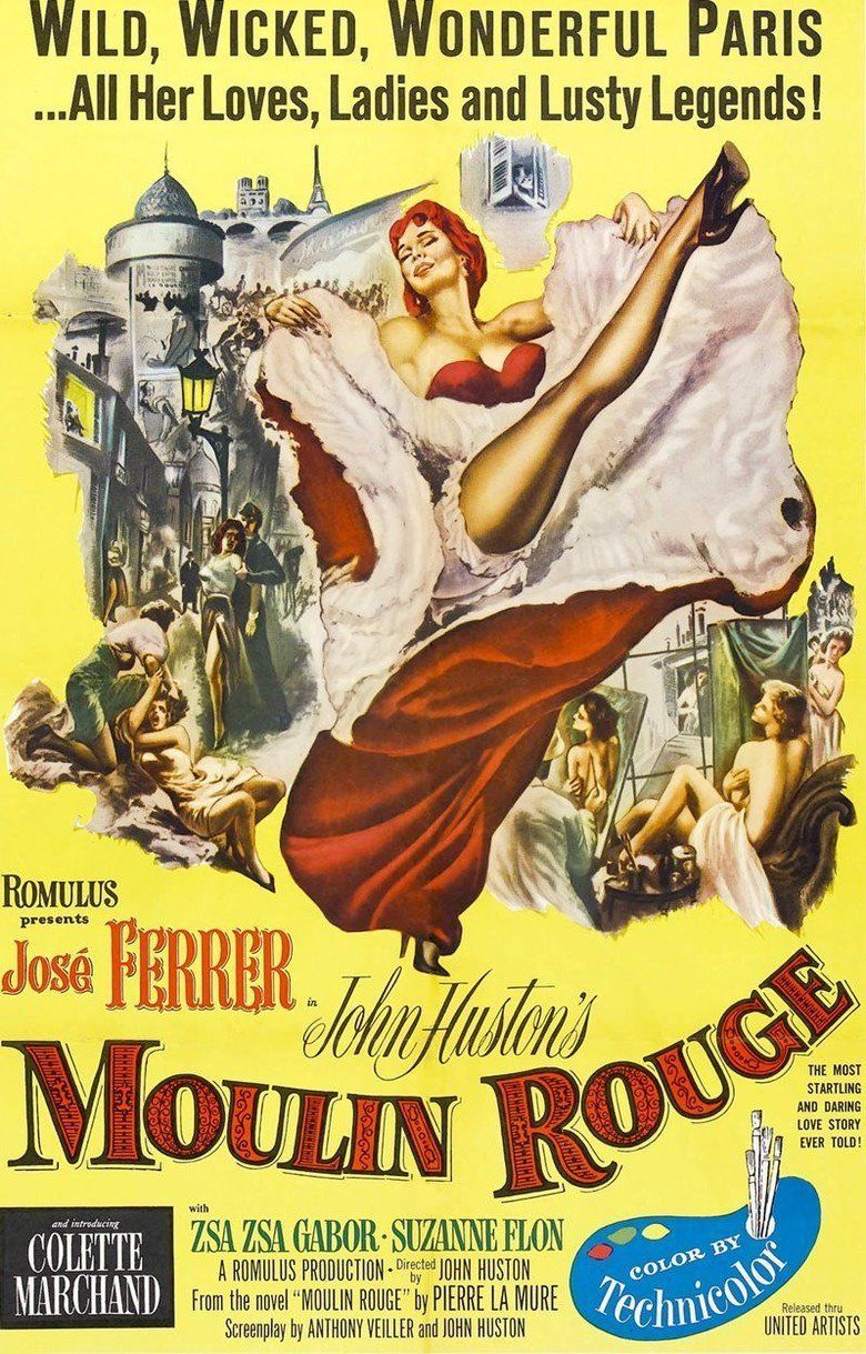 Moulin Rouge (1952 film) movie poster