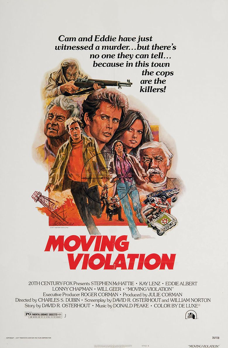 Moving Violation (film) movie poster
