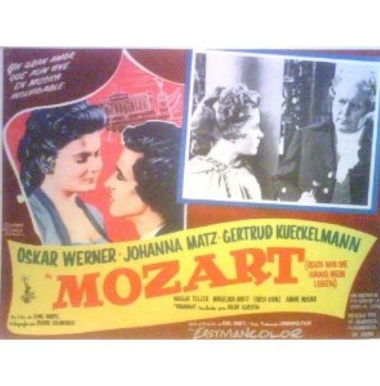 Mozart (1955 film) movie poster