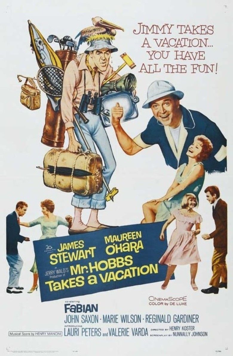 Mr Hobbs Takes a Vacation movie poster