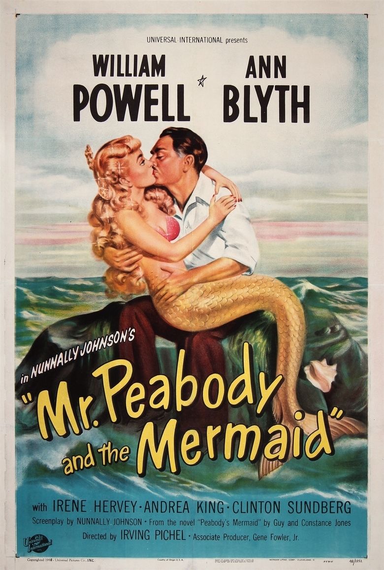 Mr Peabody and the Mermaid movie poster