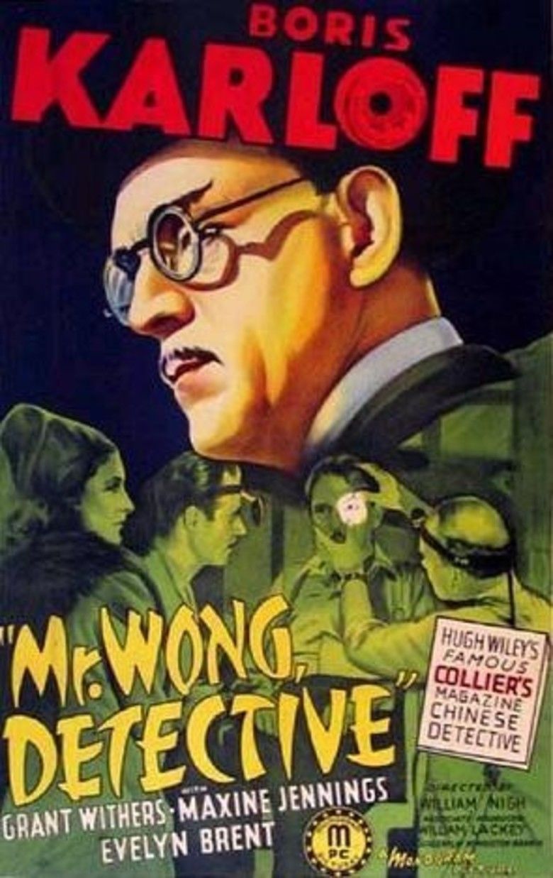 Mr Wong, Detective movie poster