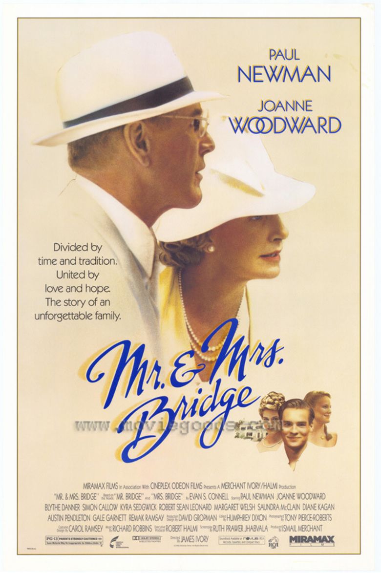 Mr and Mrs Bridge movie poster