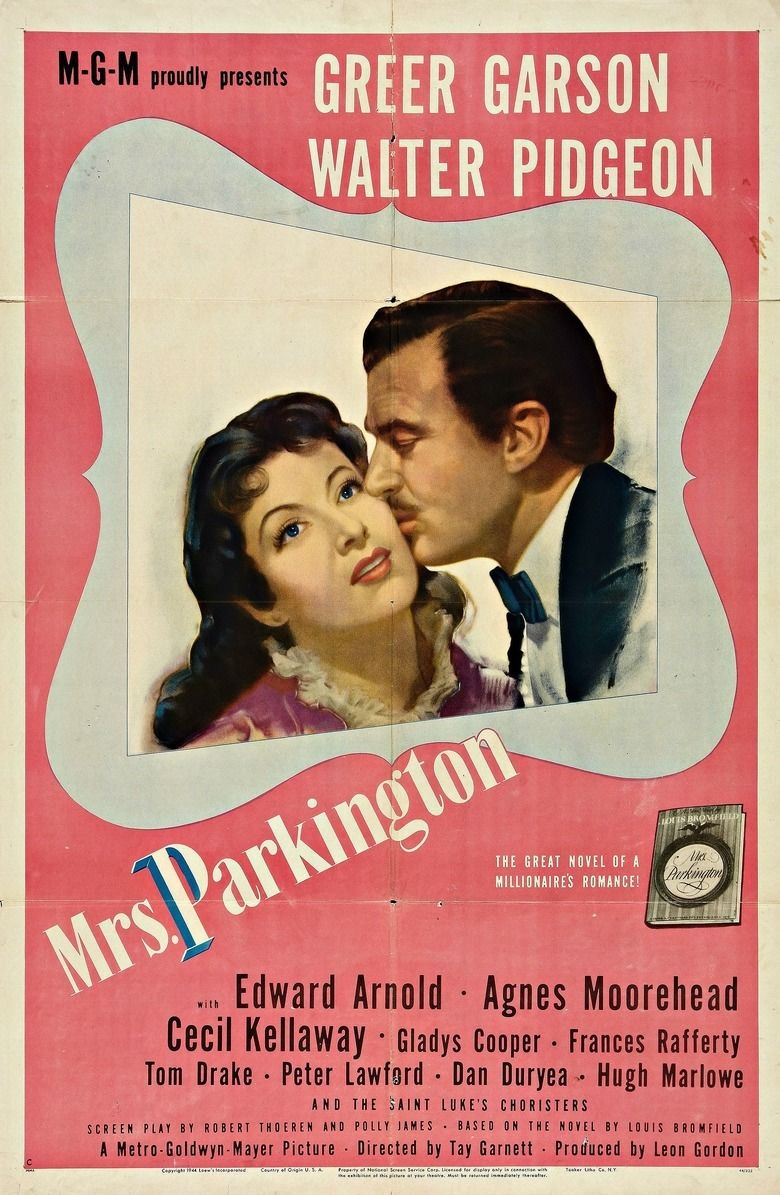 Mrs Parkington movie poster