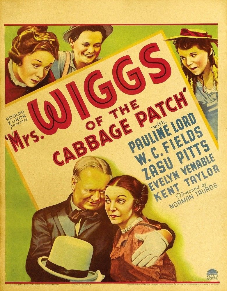 Mrs Wiggs of the Cabbage Patch (1934 film) movie poster