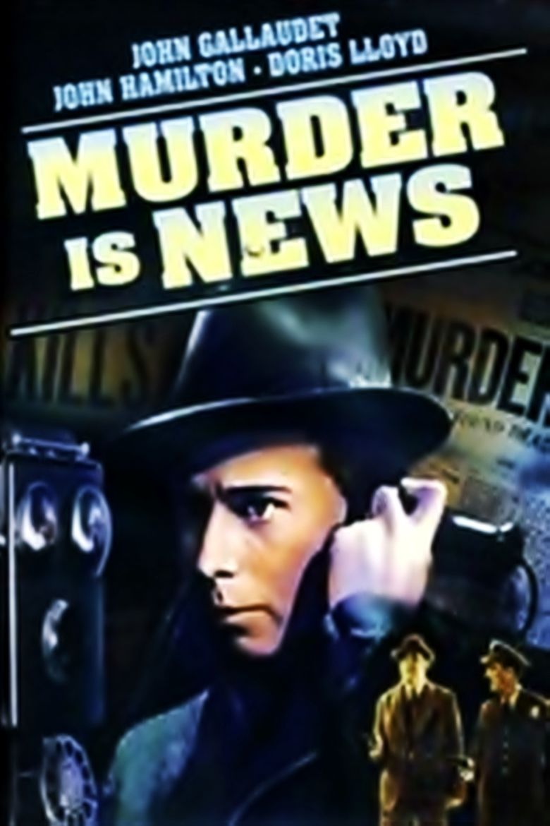 Murder Is News movie poster