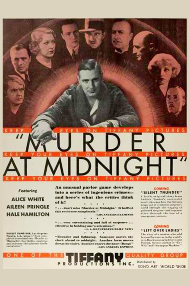 Murder at Midnight (1931 film) movie poster