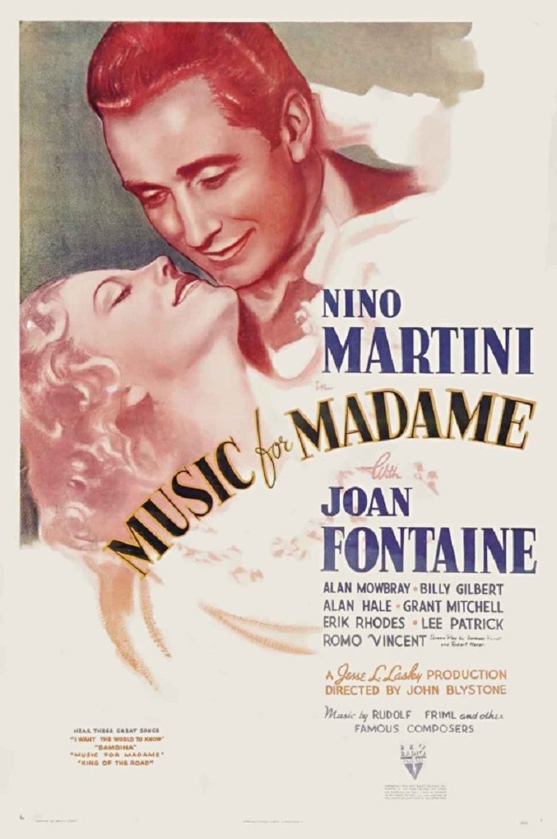 Music for Madame movie poster